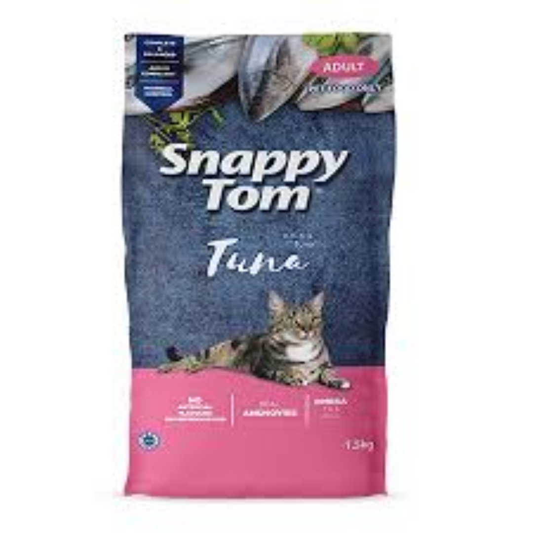 SNAPPY TOM CAT TUNA WITH ANCHOVIES 1.5KG
